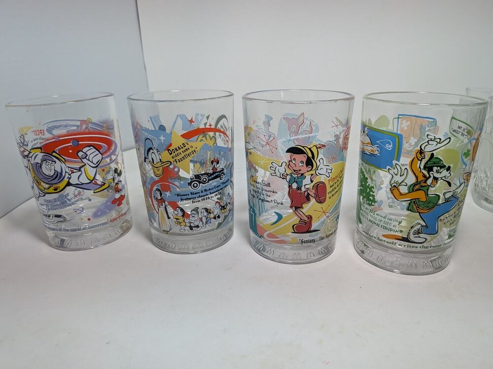 McDonald's Walt Disney World 100 Years of Magic 25th Anniversary 2000s Full Set
